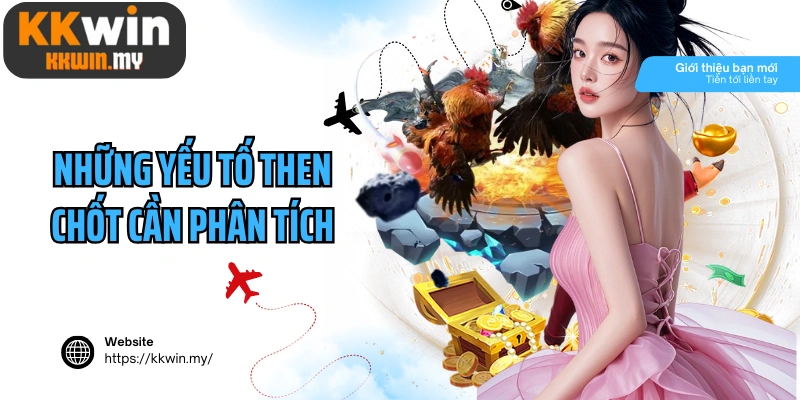 Những yếu tố then chốt cần phân tích để thắng kèo đá gà